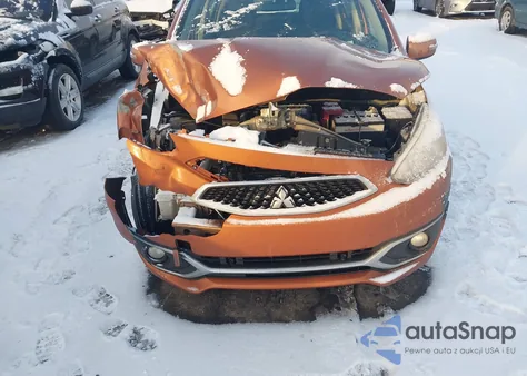 2018 Mitsubishi Mirage Se from USA, damaged, VIN ML32A4HJ5JH004156